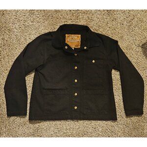 Big Bud Press Black Denim Work Jacket XXS